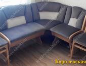 Перетяжка кухонного уголка и стульев №2